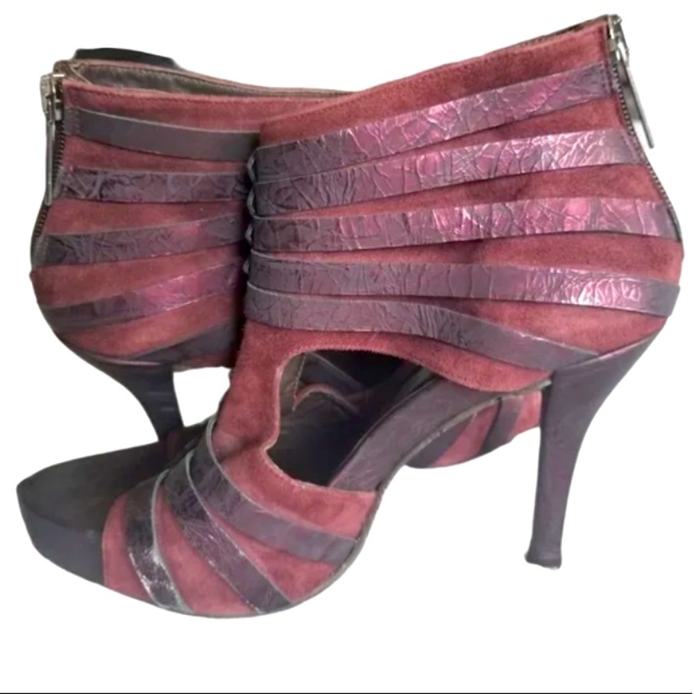 Donald J Pliner Gladiz Platform Sandal Heel Open Toe Leather Women US 9